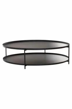 Bord|Jotex TRAYSON Soffbord ø 110 Cm Matt svart