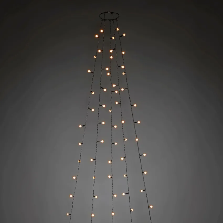 Julbelysning|Jotex TREE Ljusslinga För Julgran Amber