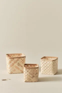 Förvaring|Förvaring|Jotex TRESUS Förvaringskorg 3-pack Natur