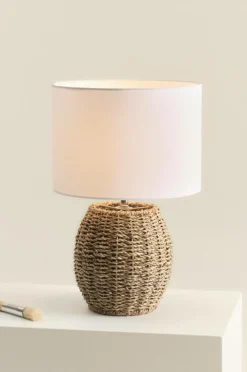 Bordslampor|Jotex TROUVILLE Bordslampa Natur/vit