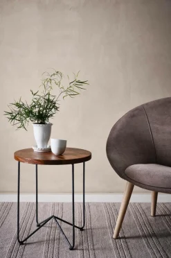 Bord|Jotex TUNA Soffbord ø 45 Cm Brun