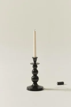 Ljusstakar|Jotex TUREHOLM Ljusstake Svart blank
