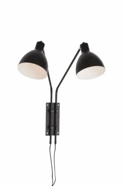 Vägglampor|Jotex TWINNIE Vägglampa Mattsvart