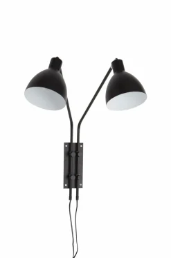 Vägglampor|Jotex TWINNIE Vägglampa Mattsvart