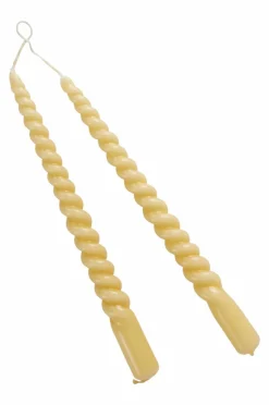 Ljus|Juldekoration|Jotex TWISTER Ljus 2-pack Ananas lackad