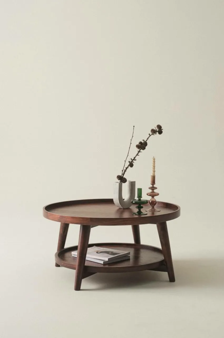 Bord|Jotex UDINE Soffbord ø 80 Cm Brun