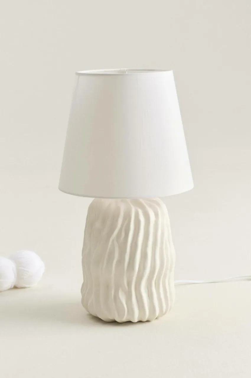 Bordslampor|Jotex UMBRIEL Bordslampa Naturvit