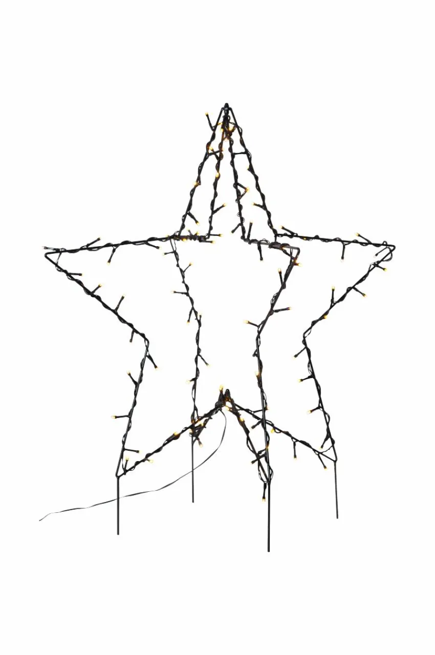 Julbelysning|Jotex Utomhusdekoration Foldy 55 Cm Svart