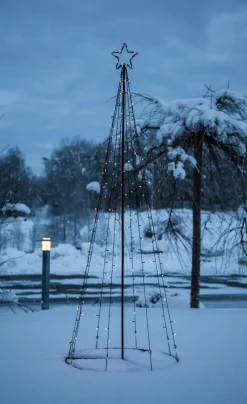 Julbelysning|Jotex Utomhusdekoration Light Tree Svart