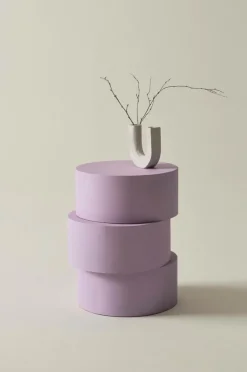 Bord|Jotex VALAAR Sidobord ø 39 Cm Lila