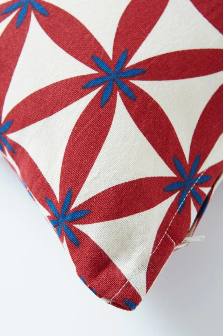 Prydnadskuddar & Fodral|Julkuddar & Julplädar|Jotex VALERIA Kuddfodral 60x40 Cm Röd/beige