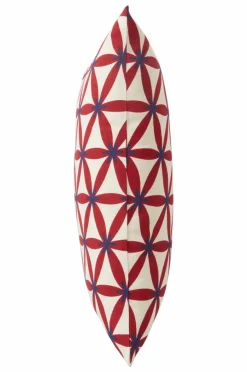 Prydnadskuddar & Fodral|Julkuddar & Julplädar|Jotex VALERIA Kuddfodral 60x40 Cm Röd/beige
