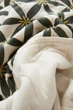Plädar & Filtar|Julkuddar & Julplädar|Jotex VALERIA Pläd Grön/beige