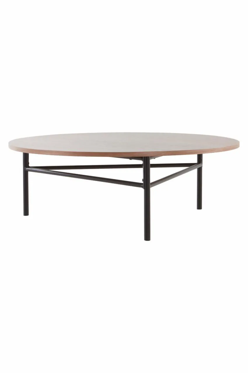 Bord|Jotex VALLEY Soffbord ø 100 Cm Valnötsbrun