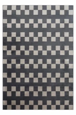 Återvunna Mattor|Viskosmattor|Jotex VARAZZE Viskosmatta 200x300 Cm Grå/mörkgrå