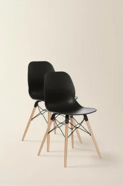 Stolar|Jotex VARBERG Stol 2-pack Svart