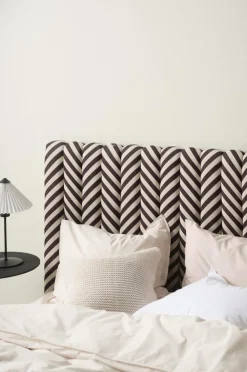 Sänggavlar|Jotex VASSHOLMEN Sänggavel 180 Cm Svart/randig