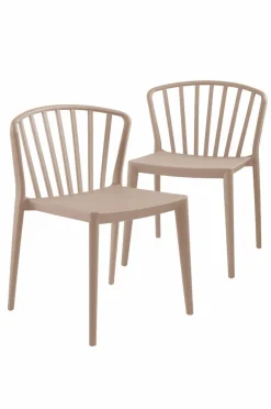 Utestolar & Utepallar|Utemöbler|Jotex VÄBY Utestol 2-pack Beige