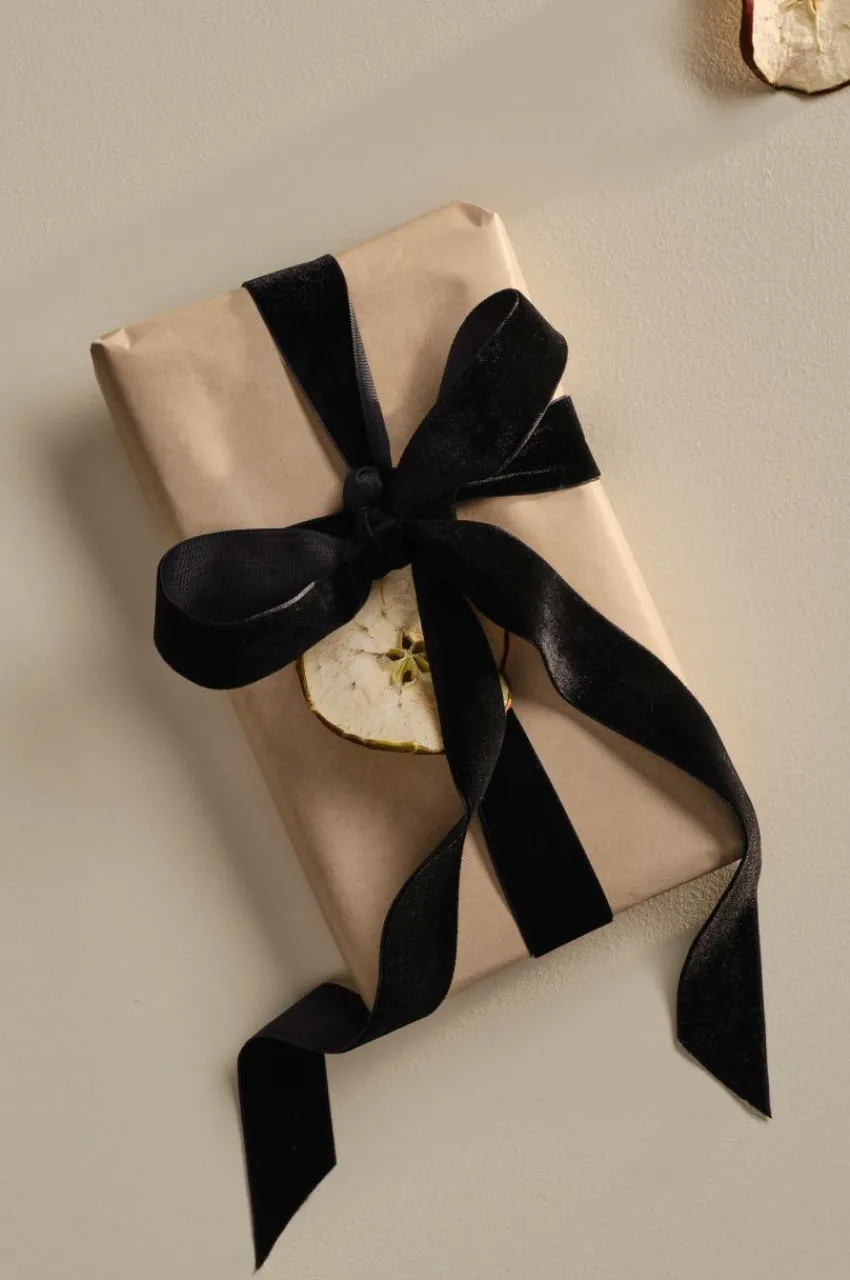 Presentpapper & Snöre|Jotex VELVETY Sammetsband Svart