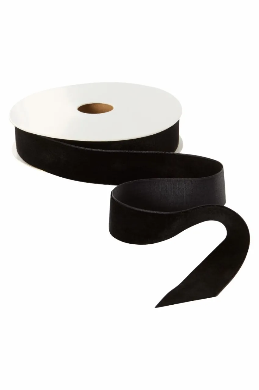 Presentpapper & Snöre|Jotex VELVETY Sammetsband Svart