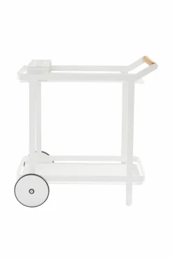 Utebord|Utemöbler|Jotex VENEZIA Serveringsvagn Vit