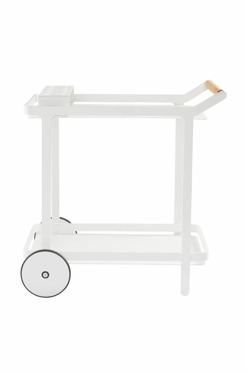Utebord|Utemöbler|Jotex VENEZIA Serveringsvagn Vit