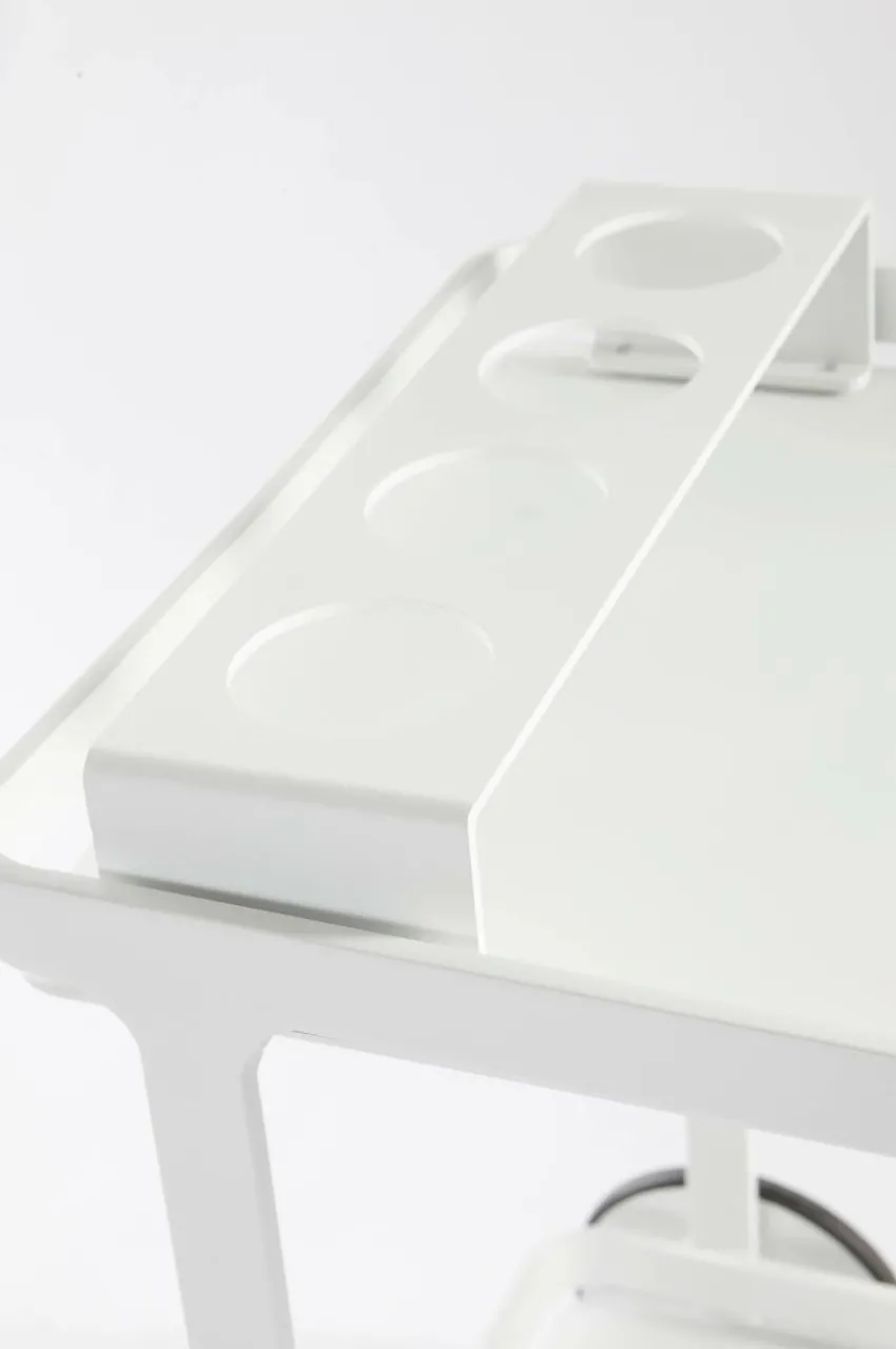 Utebord|Utemöbler|Jotex VENEZIA Serveringsvagn Vit
