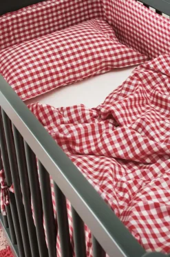Barnsängkläder|Jotex VERMONT MINI Påslakanset Spjälsäng - Ekologisk undefined