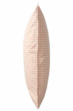 Barnsängkläder|Jotex VERMONT örngott 90x50 Cm - Ekologisk Rosa/creme