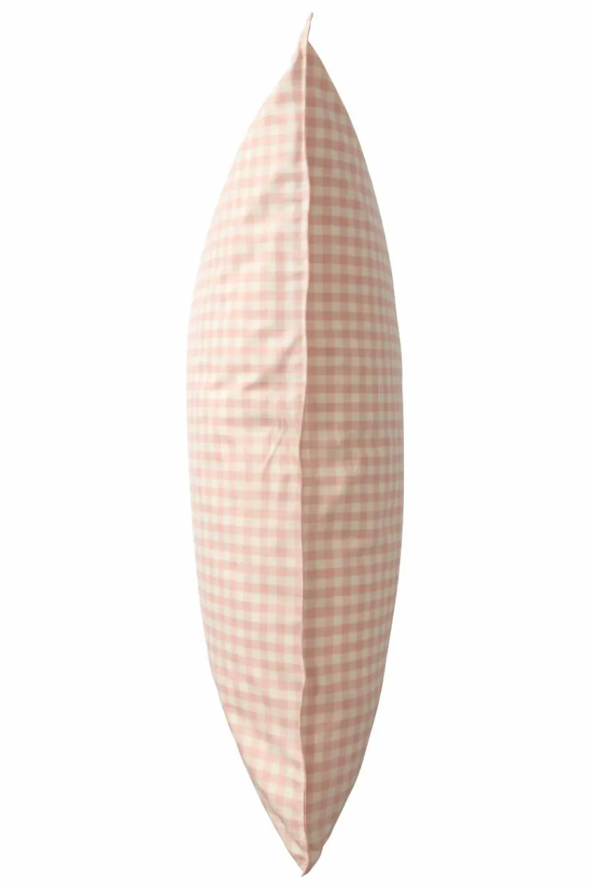 Barnsängkläder|Jotex VERMONT örngott 90x50 Cm - Ekologisk Rosa/creme