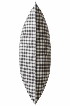 Barnsängkläder|Jotex VERMONT örngott 60x50 Cm - Ekologisk Svart/vit rutig