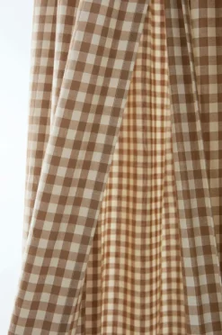 Barnsängkläder|Jotex VERMONT Sänghimmel Brun/creme