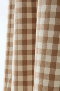 Barnsängkläder|Jotex VERMONT Sänghimmel Brun/creme