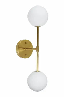 Vägglampor|Jotex Vägglampa Sigma 49 Cm Guld opal
