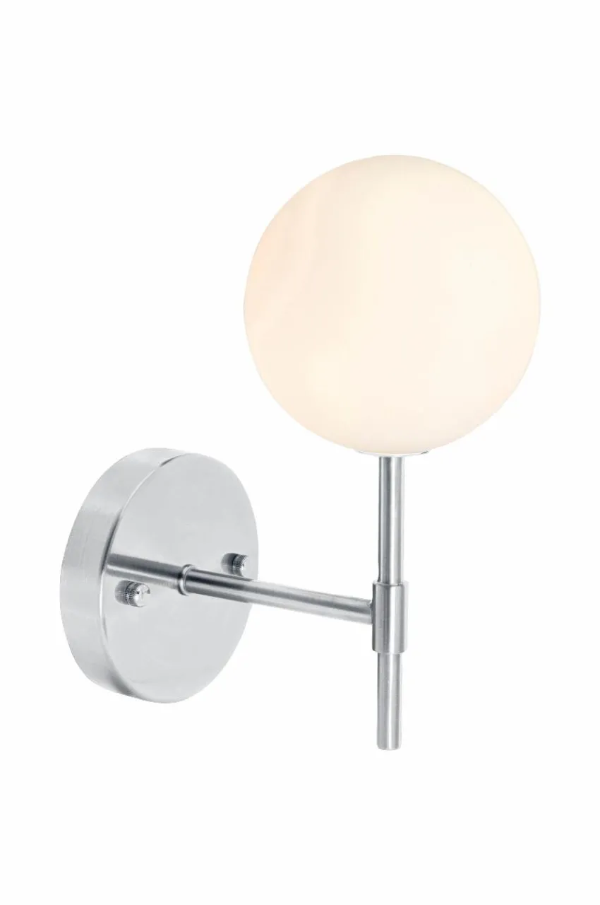 Vägglampor|Jotex Vägglampa Sigma 25 Cm Krom opal