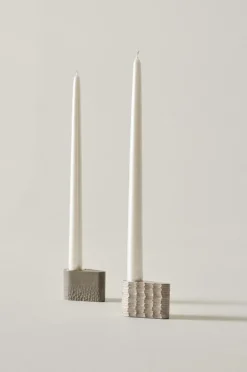 Ljus|Jotex VICKAN PEARL Antikljus 2-pack - Höjd 35 Cm Vit