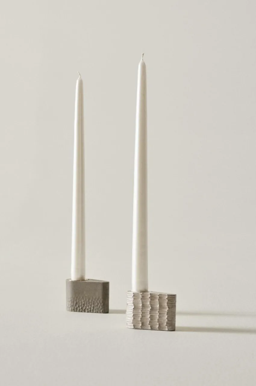 Ljus|Jotex VICKAN PEARL Antikljus 2-pack - Höjd 35 Cm Vit