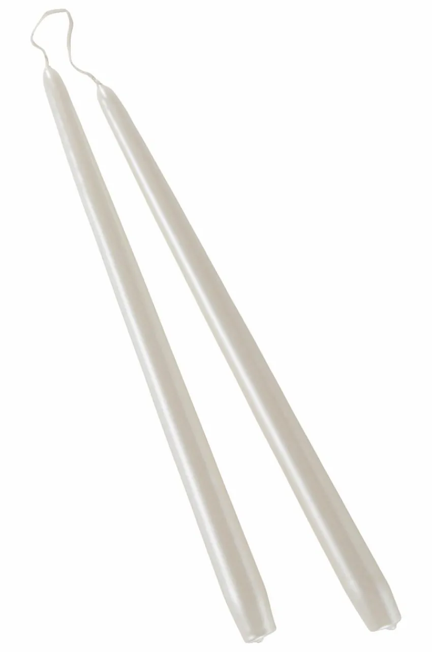 Ljus|Jotex VICKAN PEARL Antikljus 2-pack - Höjd 35 Cm Vit