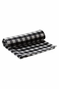 Djurtillbehör|Jotex VIDA Hundpläd/kattpläd Svart/vit