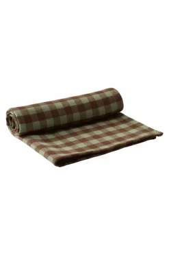 Djurtillbehör|Jotex VIDA Hundpläd/kattpläd Grön/brun