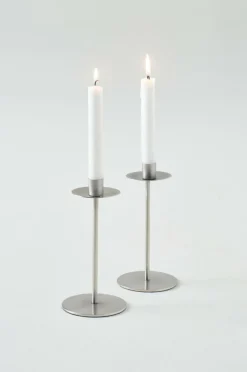Ljusstakar|Jotex VIDAL Ljusstake 2-pack Silver