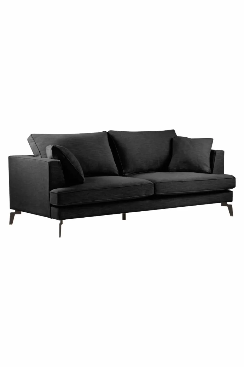 Soffor|Jotex VILLACH Soffa 3-sits Svart