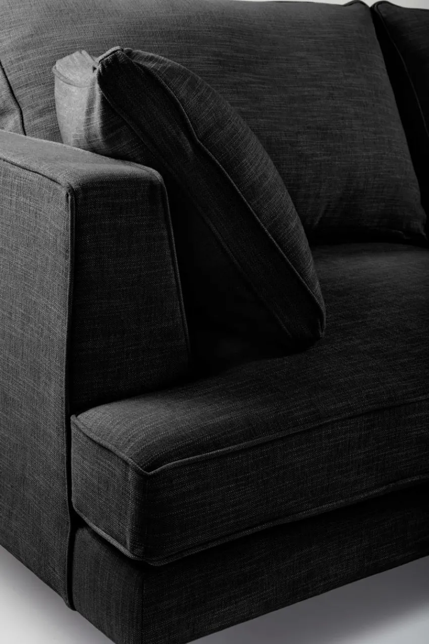 Soffor|Jotex VILLACH Soffa 3-sits Svart