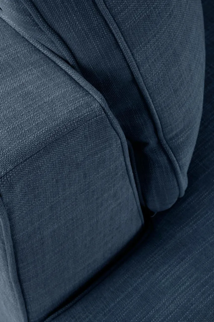 Soffor|Jotex VILLACH Soffa 3-sits Divan Höger Indigoblå