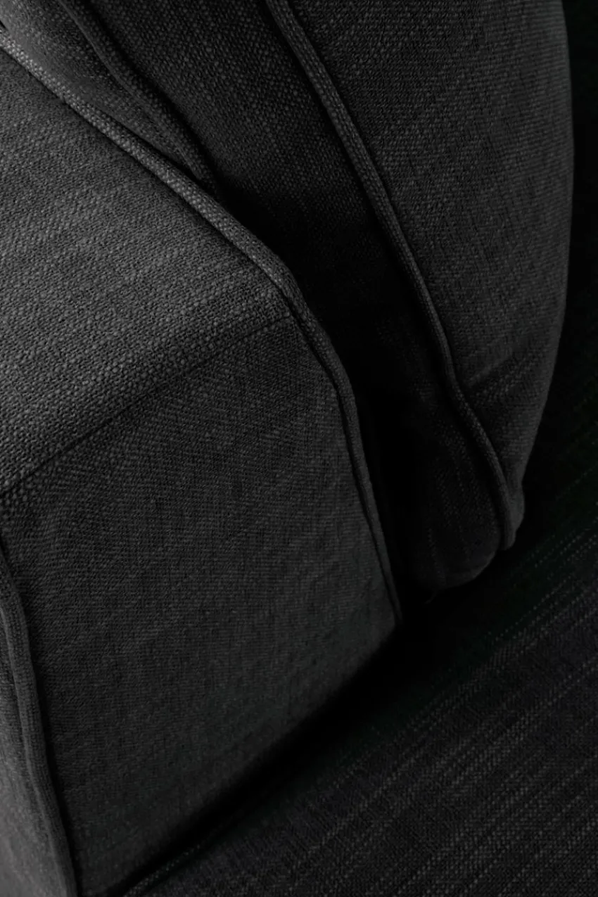 Soffor|Jotex VILLACH Soffa 3-sits Divan Höger Svart