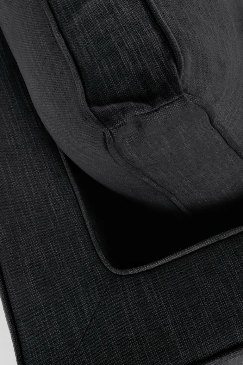 Soffor|Jotex VILLACH Soffa 3-sits Divan Höger Svart
