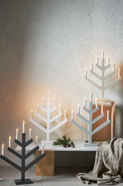Julbelysning|Jotex VINGA Elljusstake Beige