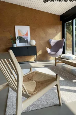 Stolar|Fåtöljer|Jotex VISBY Loungestol Vitsåpad ek