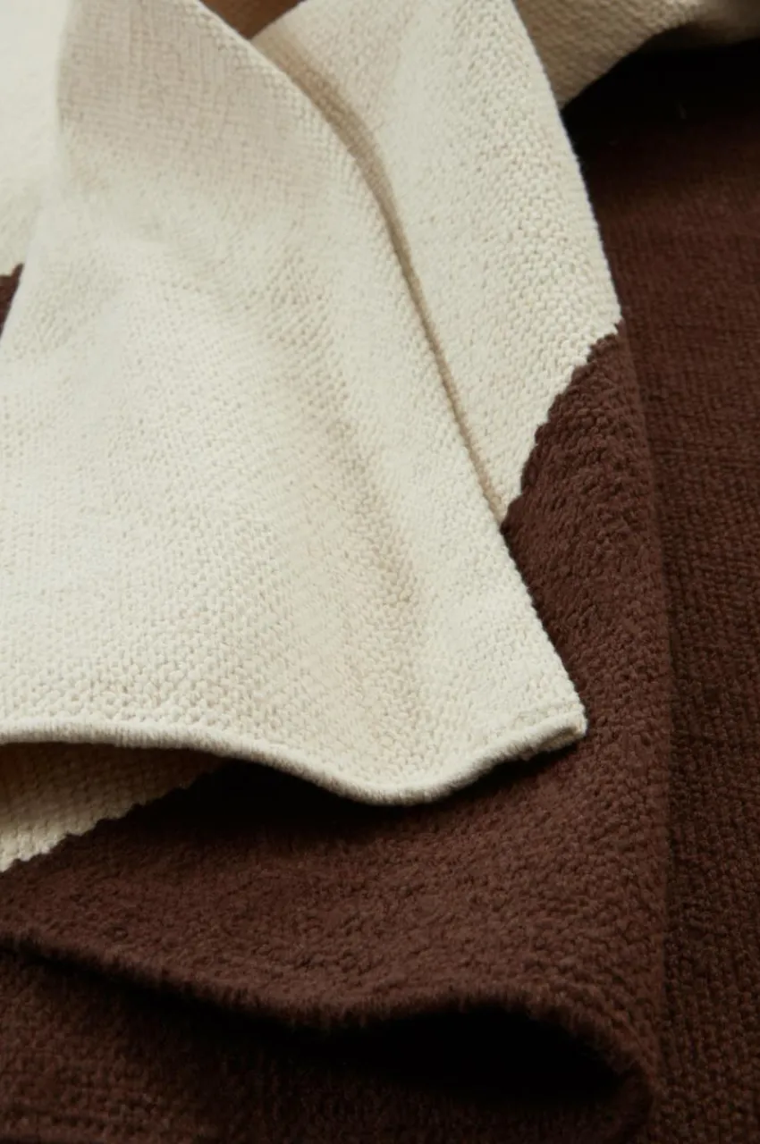 Bomulls- & Trasmattor|Jotex VIVANS Bomullsmatta 200x300 Cm Beige/brun