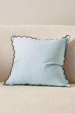 Prydnadskuddar & Fodral|Jotex VIVIAN Kuddfodral 45x45 Cm Blå/brun